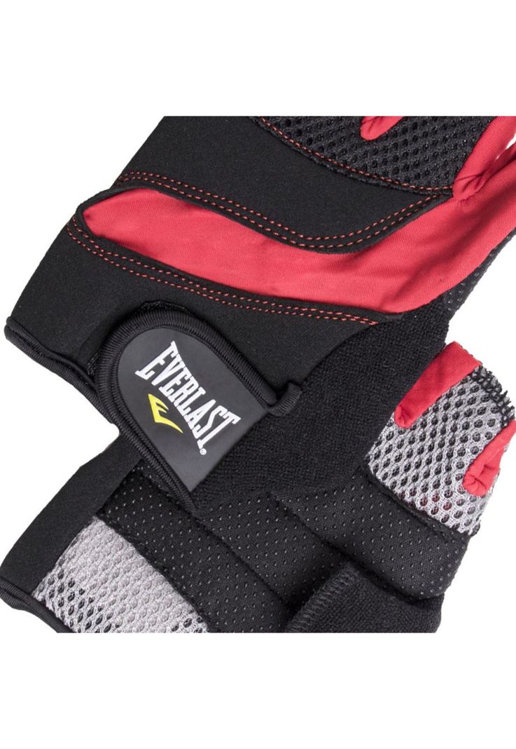 Guante Treck Alpino Negro-Rojo Everlast-2