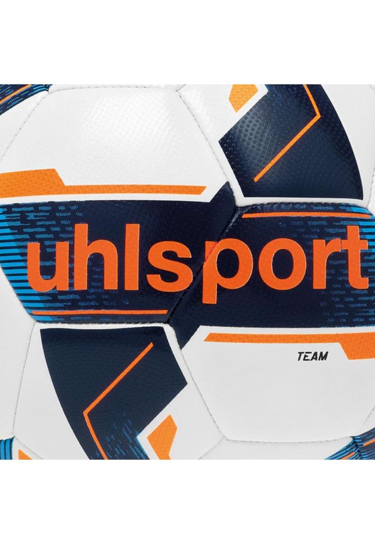 Pelota Team N°5 Blanco/Naranjo/Azul Uhlsport-1