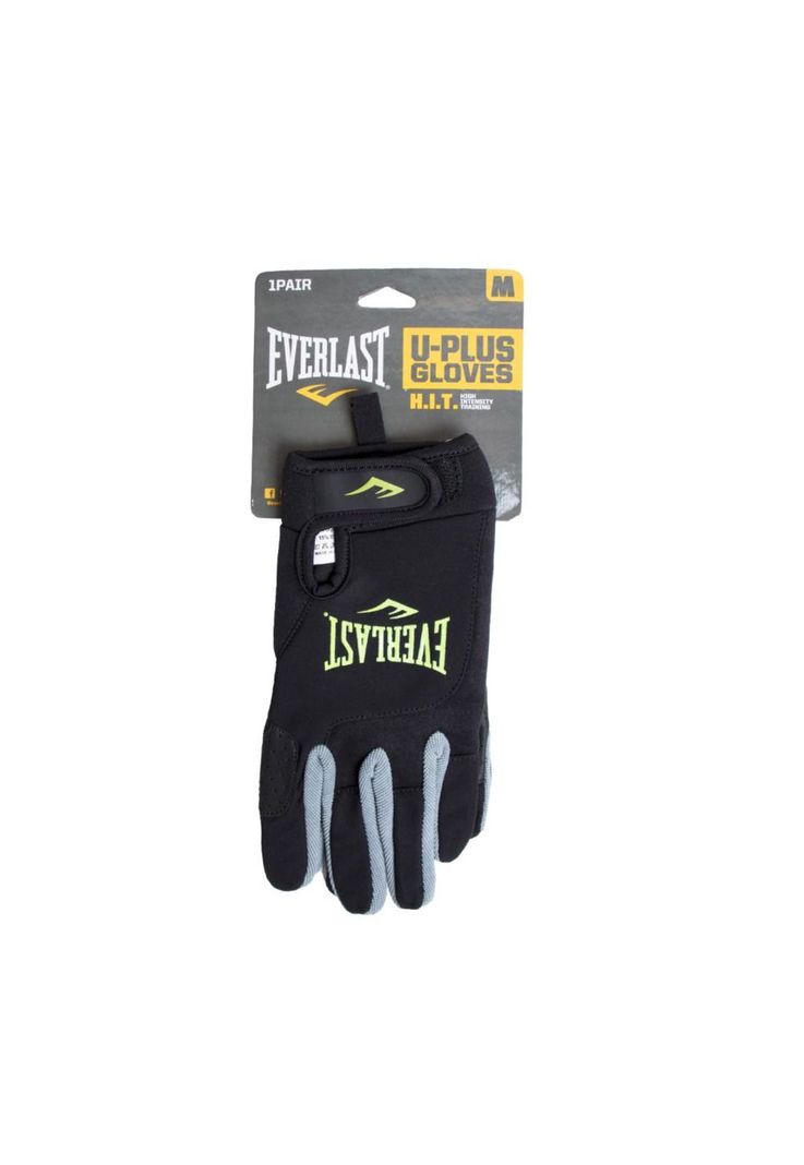 Guante Crossfit U-Plus Ne/Gr/Li Everlast-0