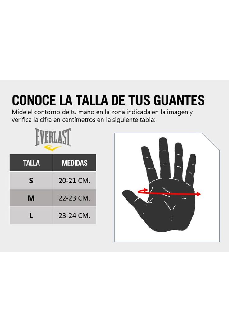 Guantes Treck Ergo Azul Everlast-3