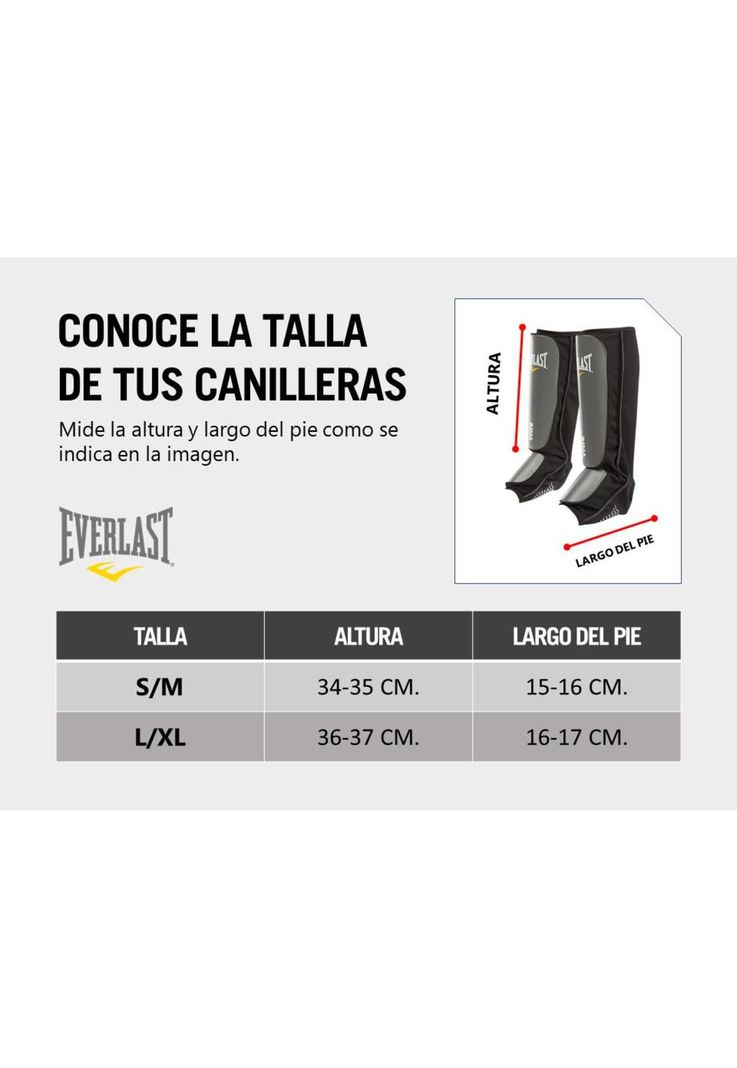 Canilleras Mma Gel Everlast-3