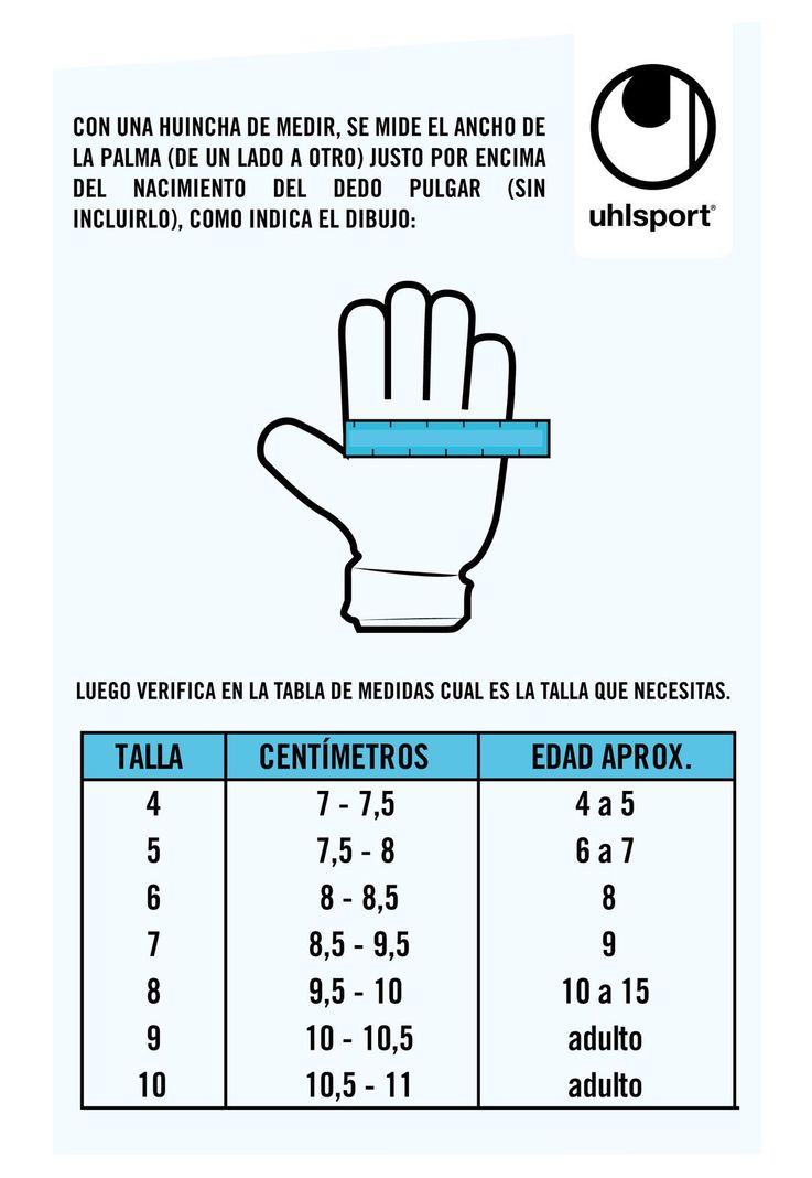 Guantes Arquero Uhl Dynamic Impulse Starter Soft Na/Am-3