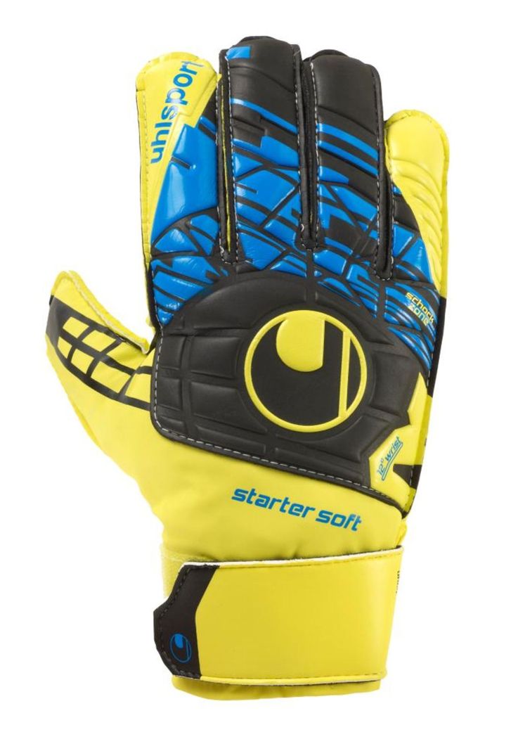 Guantes Arquero Speed Up Now Starter Soft Lite Amarillo/Negro Uhlsport-0
