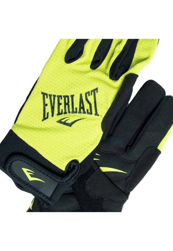 Guantes Crossfit Negro/Amarillo Neón Everlast-3