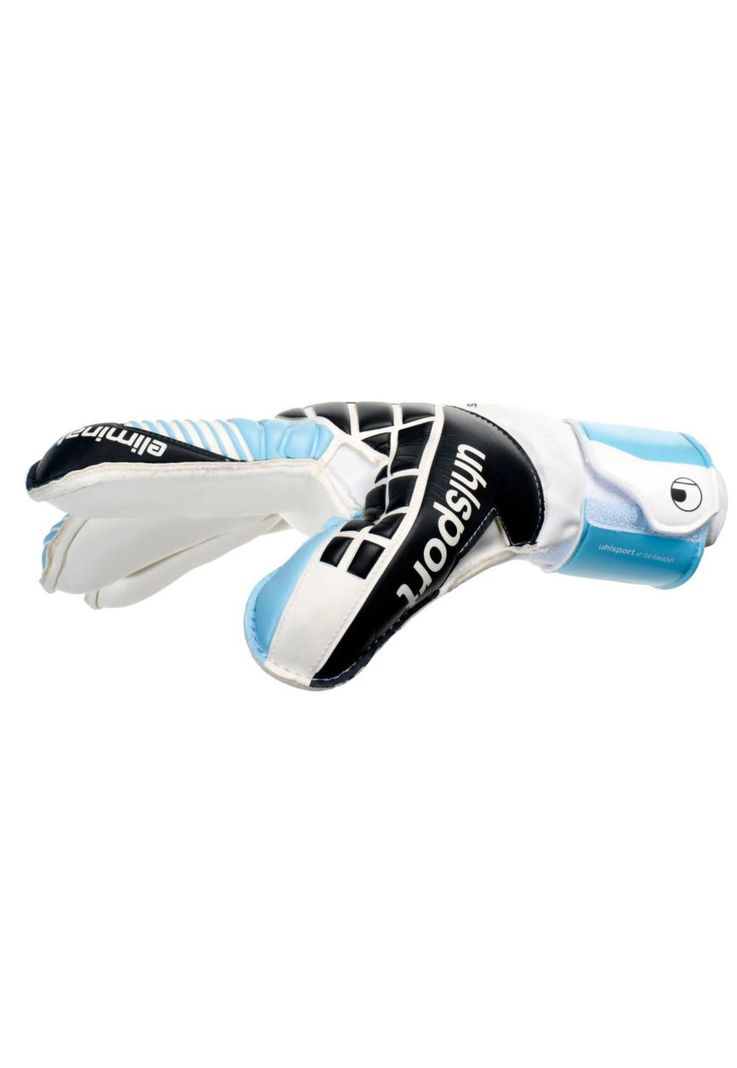 Guante de Arquero Eliminator Soft Rf Negro/Celeste/Blanco-2