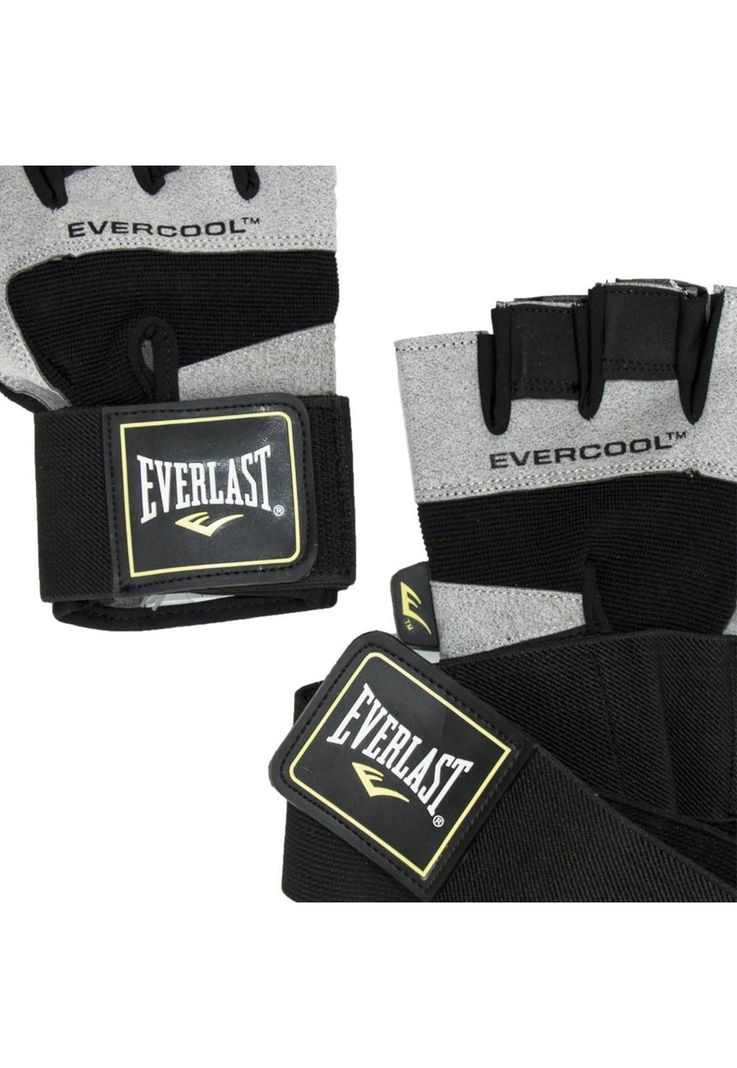 Guantes De Pesas Power House Ii Negro/Gris Everlast-2