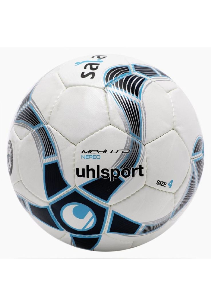 Pelota Futbol Medusa Nereo Blanco/Azul Marino/Celeste 4-0