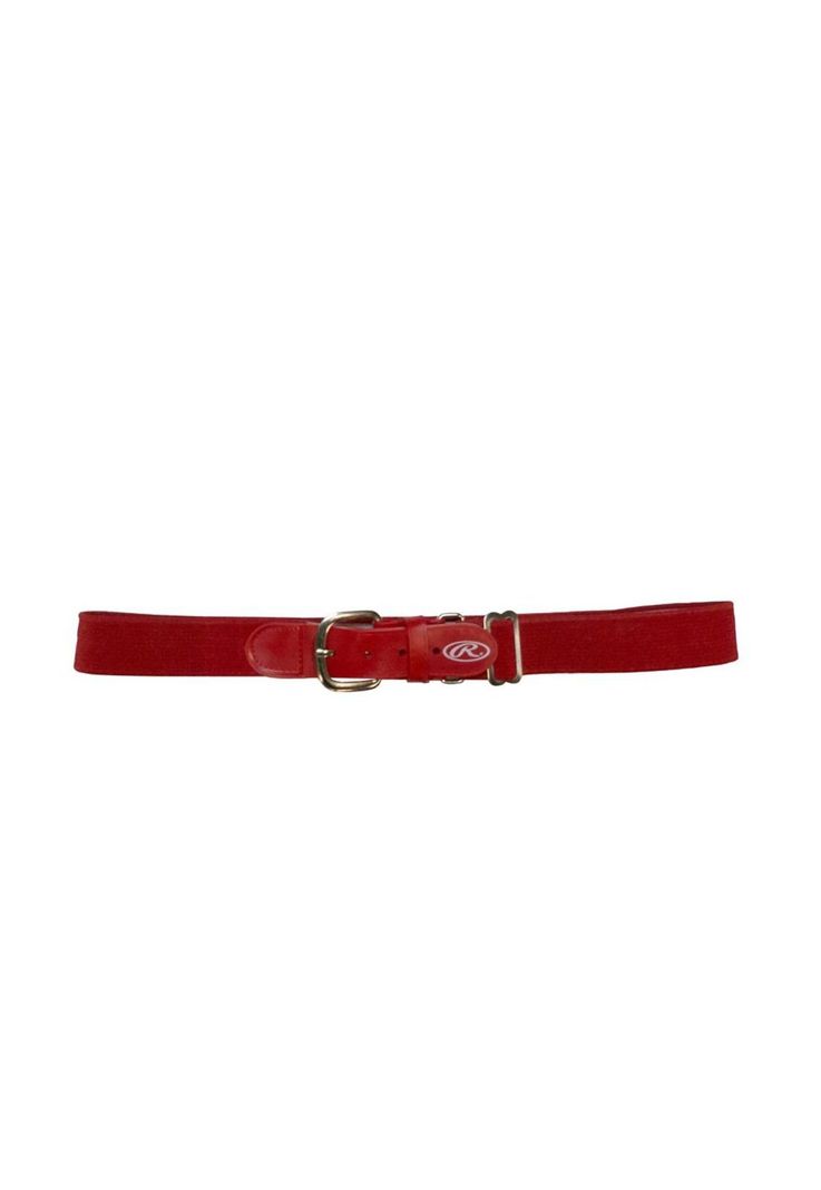 Cinturon De Baseball Ajustable Rojo Rawlings-0