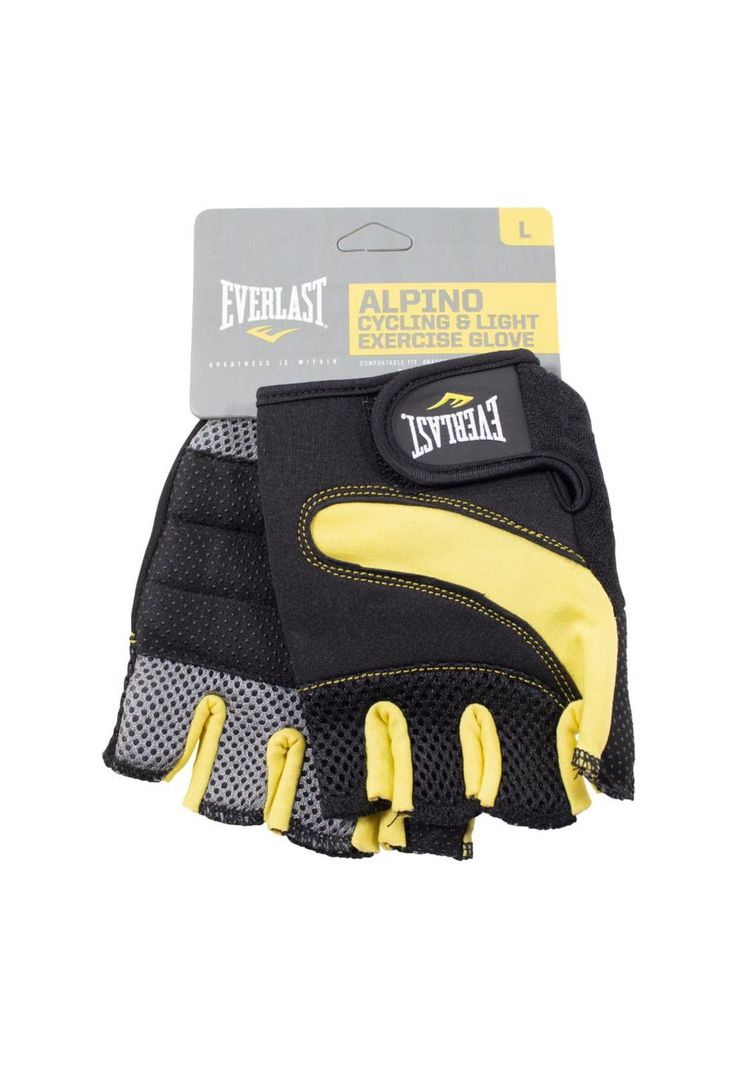 Guante Treck Alpino Negro/ Amarillo Everlast-4