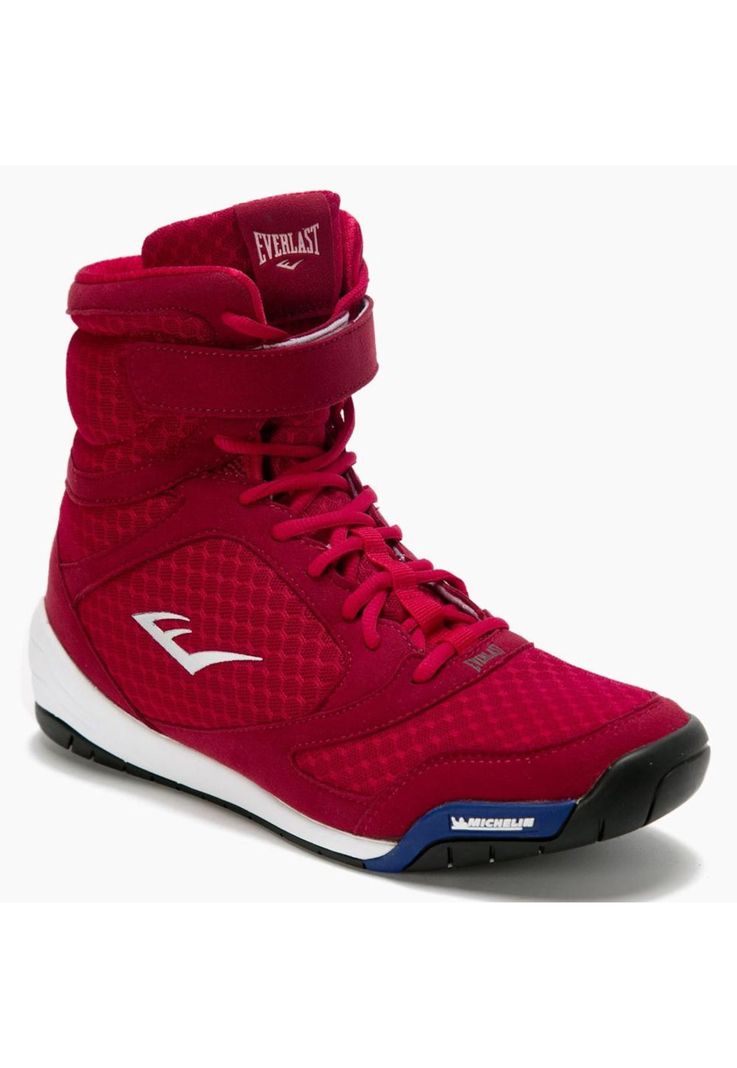 Zapatillas De Boxeo Everlast Elite Rojo-0