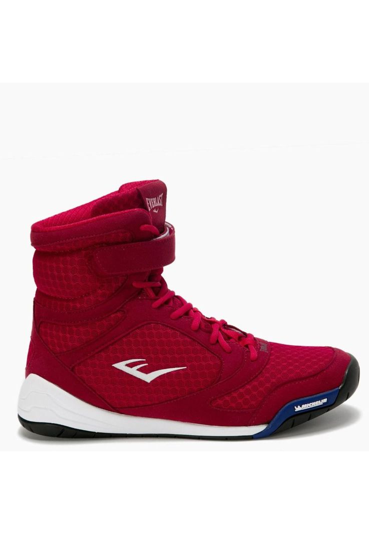 Zapatillas De Boxeo Everlast Elite Rojo-2
