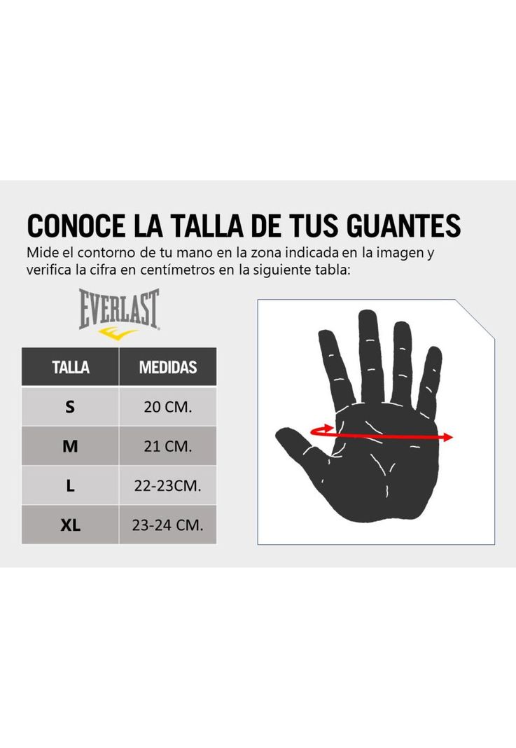 Guantes De Pesas Total Strength II Negro Everlast-3