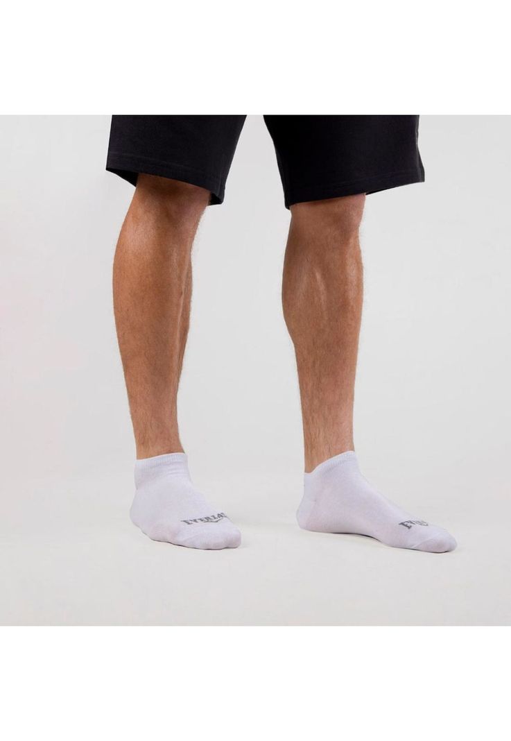 Tripack Calcetines Sneaker Negro-Blanco-Gris Everlast-3