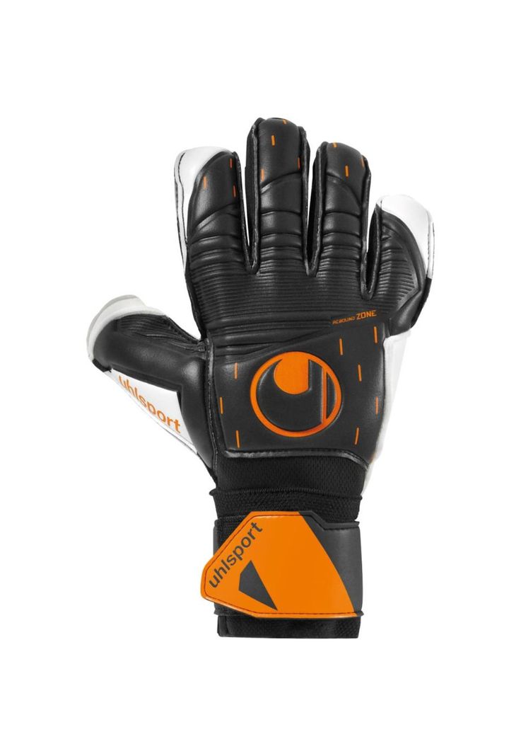 Guantes Arquero Speed Contact Soft Flex Frame (férula )  Negro/Blanco/Naranjo-0