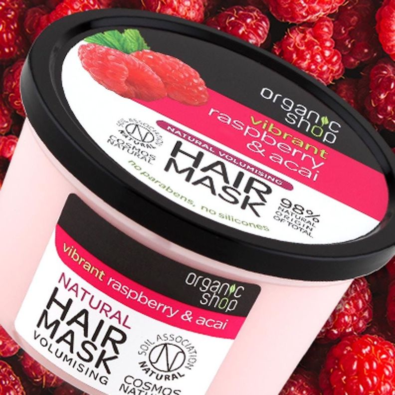 Mascarilla Capilar Volumising Raspberry & Acai-Voluminizador-1
