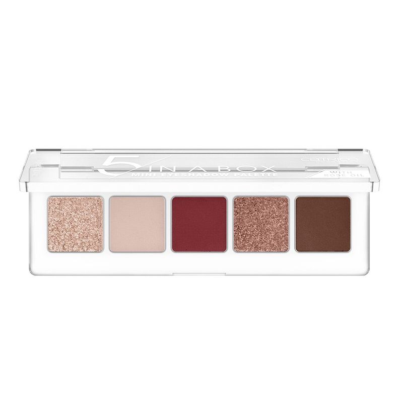 Catrice Minipaleta De Sombras De Ojos 5 In A Box Vivid Burgu-0
