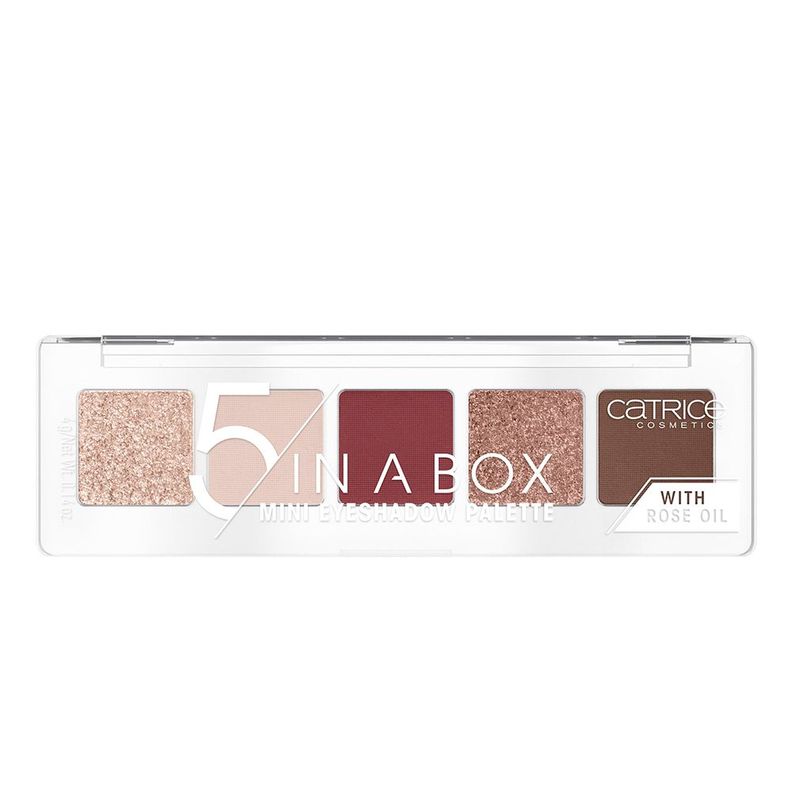 Catrice Minipaleta De Sombras De Ojos 5 In A Box Vivid Burgu-1