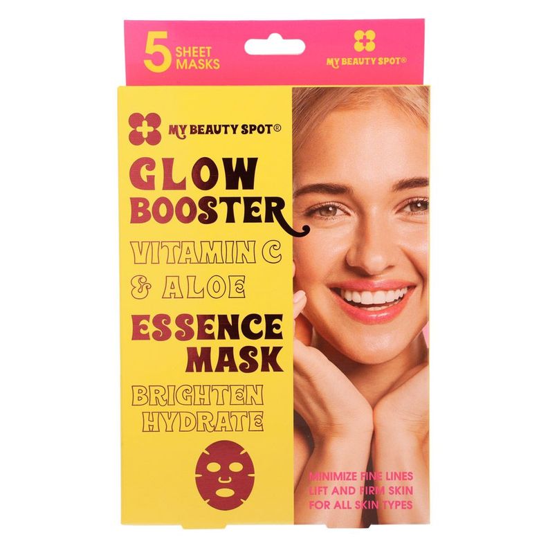 5 Mascarillas Faciales Vitamina C-0