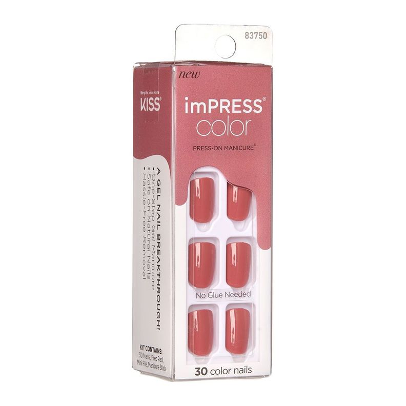 Uñas Impress Color Platonic Pink-0
