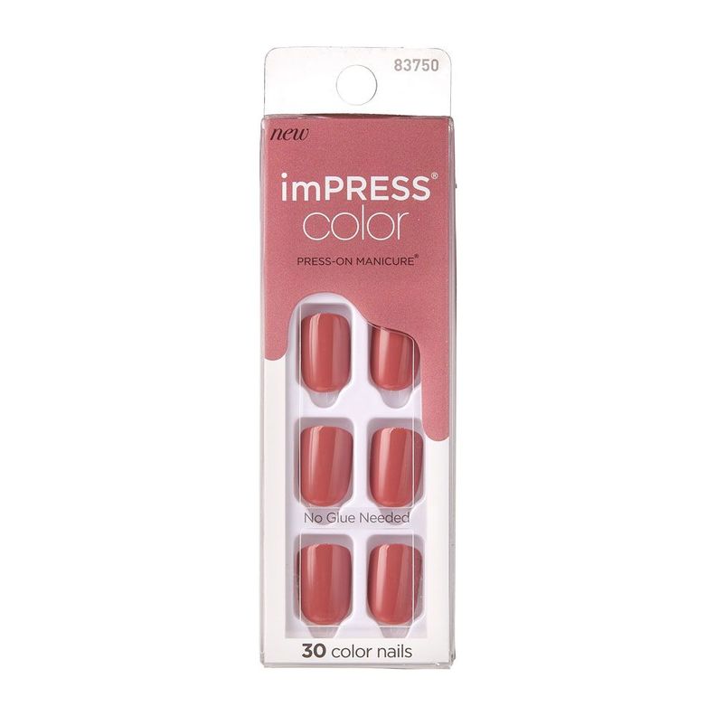 Uñas Impress Color Platonic Pink-1