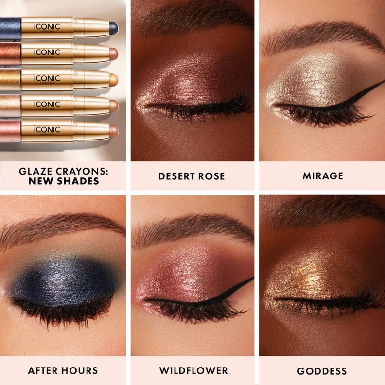 ICONIC LONDON Sombra Crayon Glaze DesertRose-4