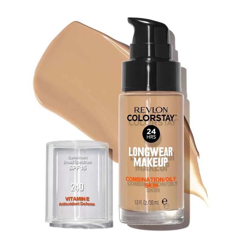 Base de Maquillaje Colorstay Piel Mixta/Grasa Medium Beige-0