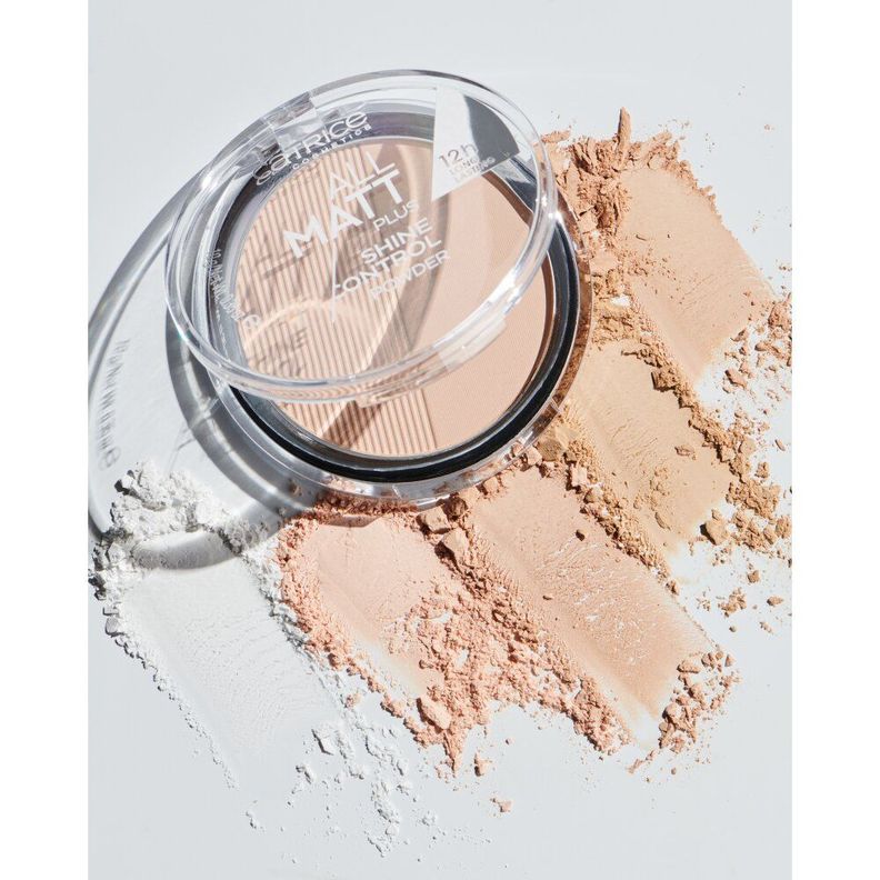 Polvo Matificante All Matt Plus 025 Sand Beige-4