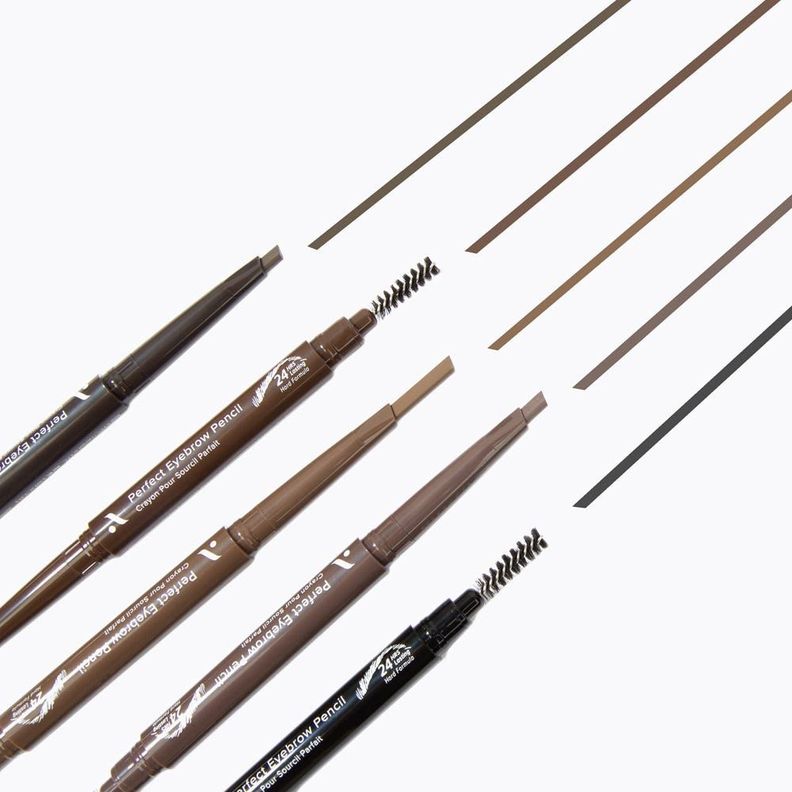 Lápiz de Cejas Perfect Eyebrow Black Brown Hard-1