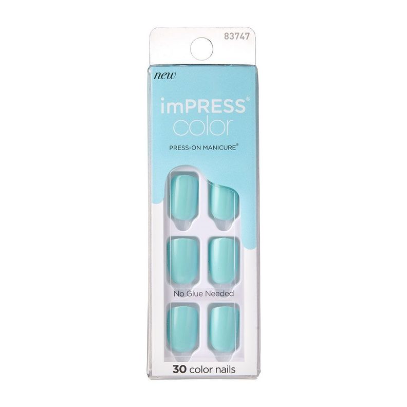 Uñas Impress Color Mint To Be-1