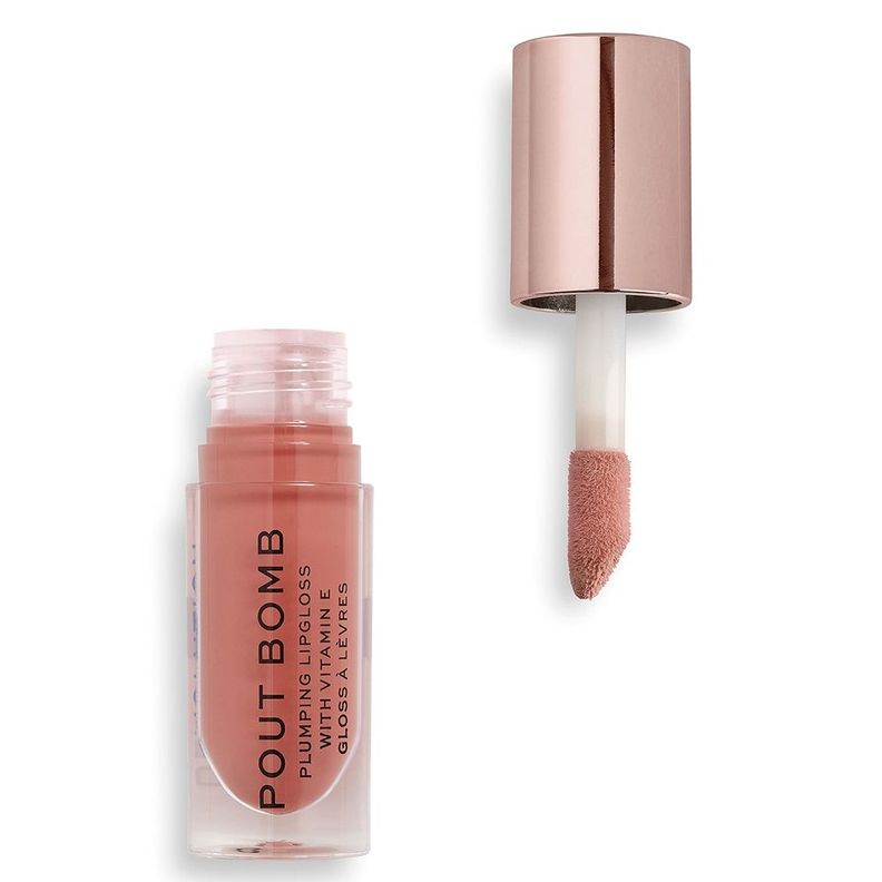 MAKEUP REVOLUTION Brillo Labial Pout Bomb Plumping Gloss Kis-0