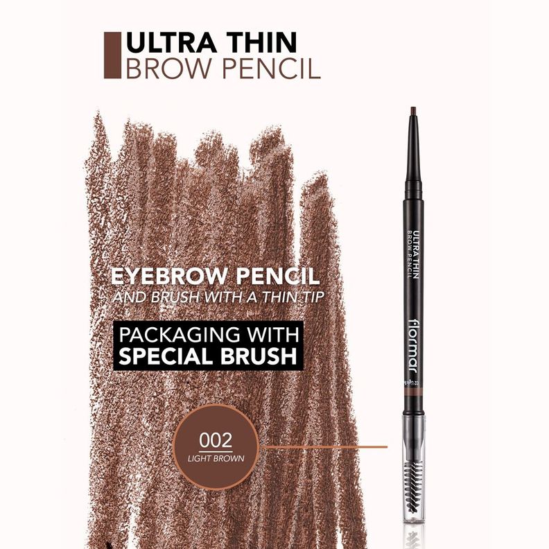 Lápiz Cejas Ultra Thin Brow Pencil Light Brown-3