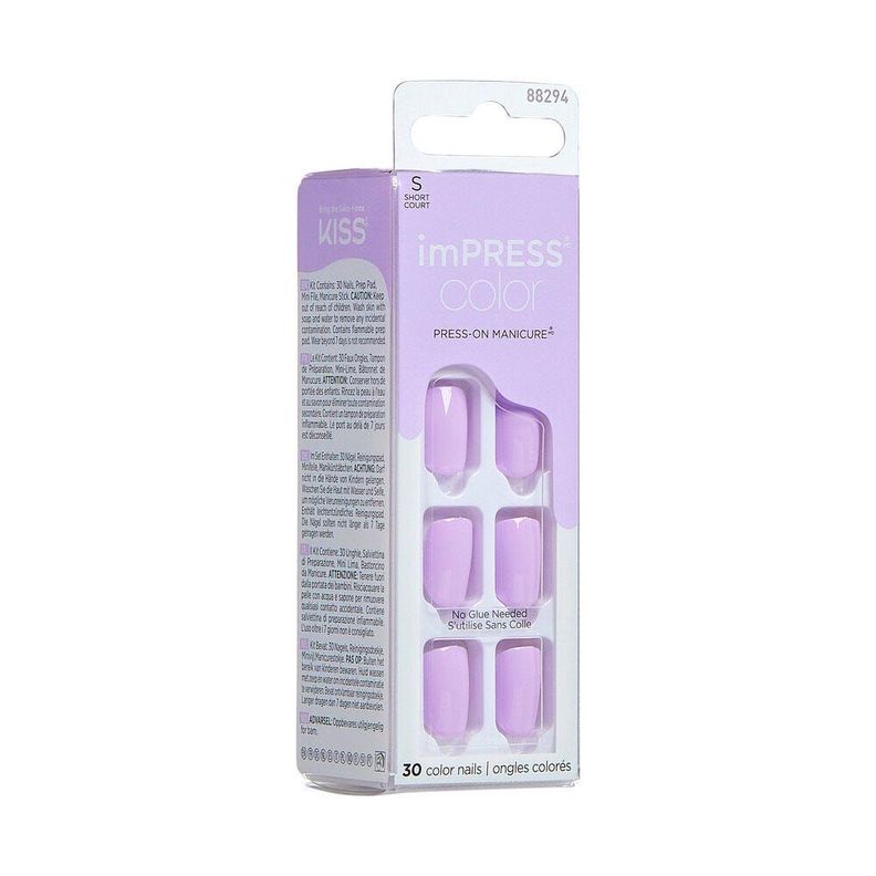 Uñas Impress Color Vivid Lavender-1
