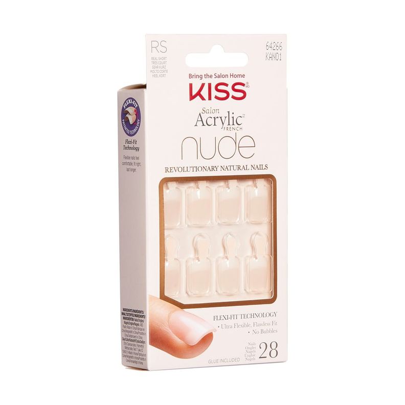 Uñas Postizas Acrylic Nude Breathtaking-0