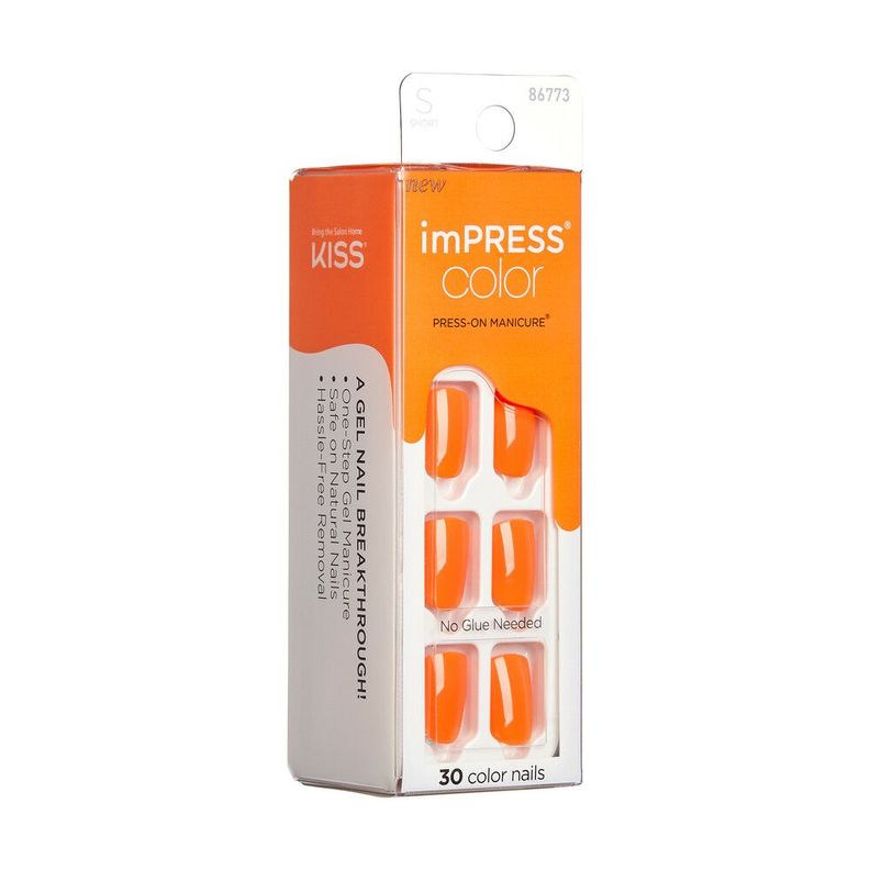 Uñas Impress Color Sweet Mango-1