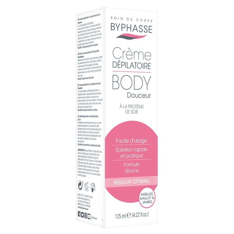 Crema Depilatoria Extractos De Seda 125 Ml-1