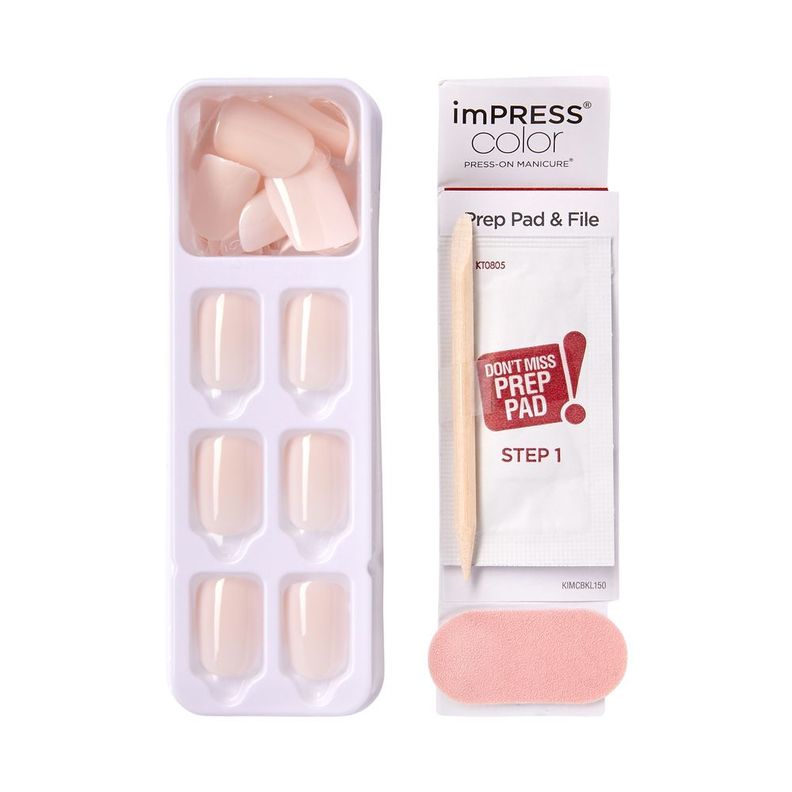 Uñas Impress Color Point Pink-3