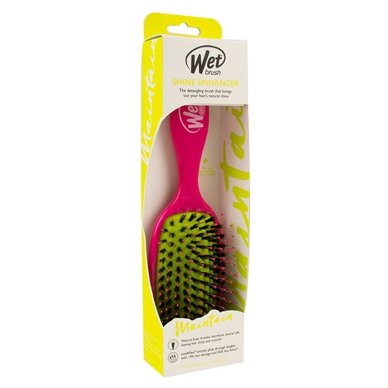 WET BRUSH Cepillo Desenredante Brillo Fucsia-3