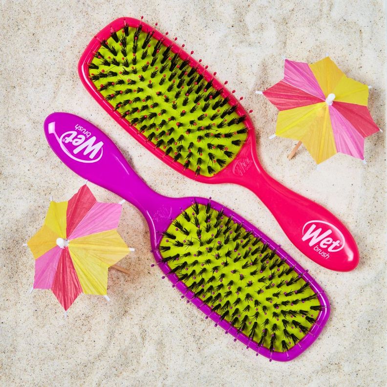 WET BRUSH Cepillo Desenredante Brillo Fucsia-4