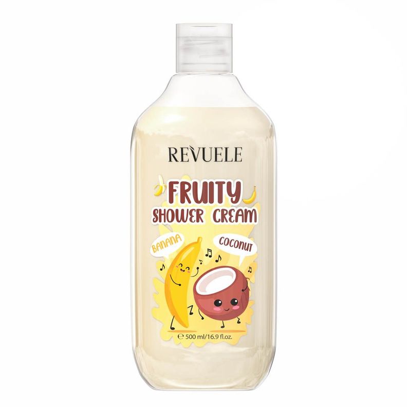 Fruity Shower Cream Crema de Ducha Coconut And Banana 500Ml-1