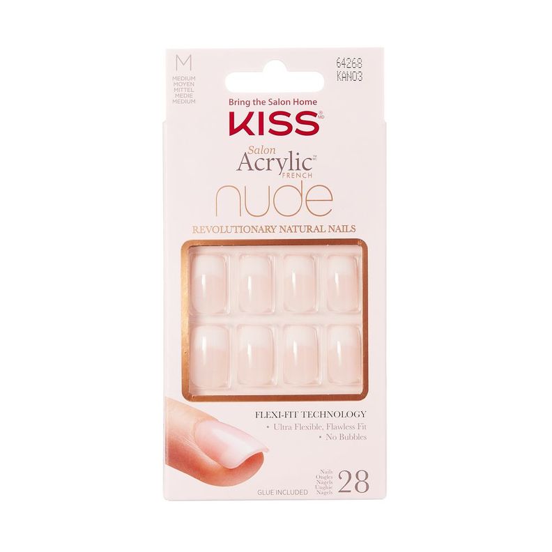 Uñas Postizas Acrylic Nude Cashmere-1