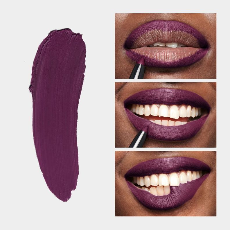 Labial Mate Lite Crayon On Cloud Wine-4