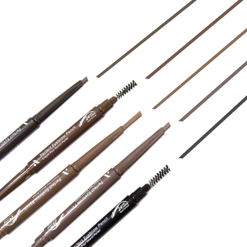 Lápiz de Cejas Perfect Eyebrow Brown Hard-1