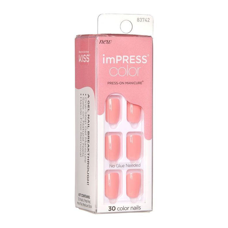 Uñas Impress Color Pretty Pink-0