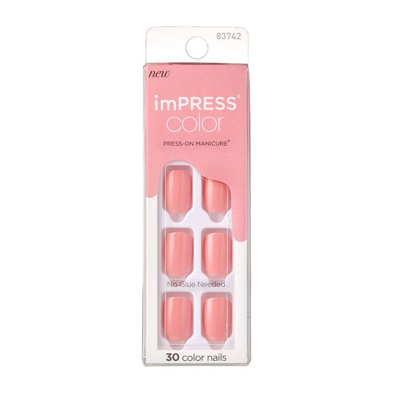 Uñas Impress Color Pretty Pink-1