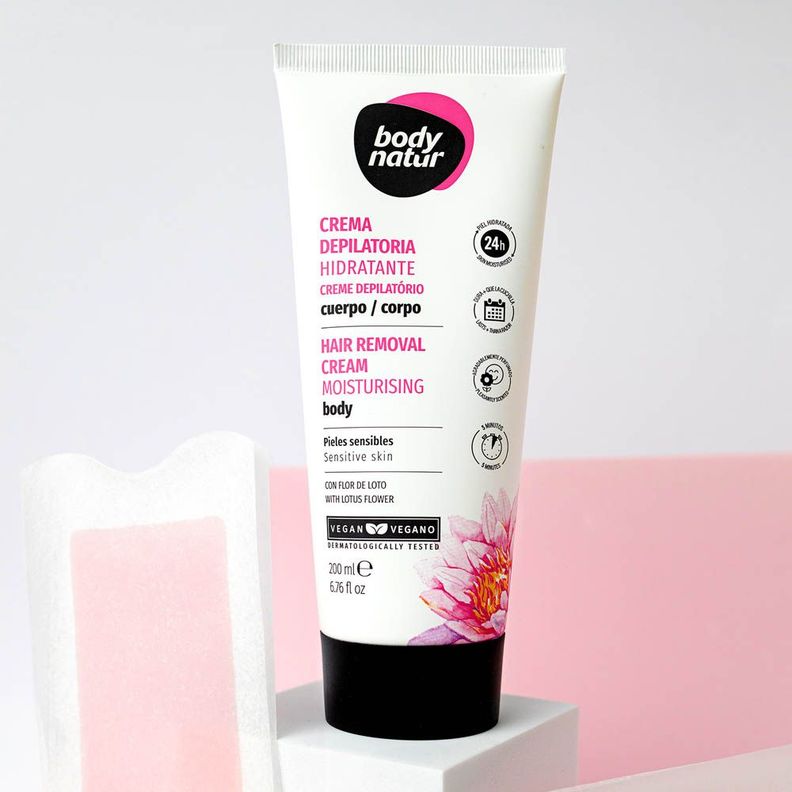 Crema Depilatoria Hidratante Corporal Piel Sensible-5