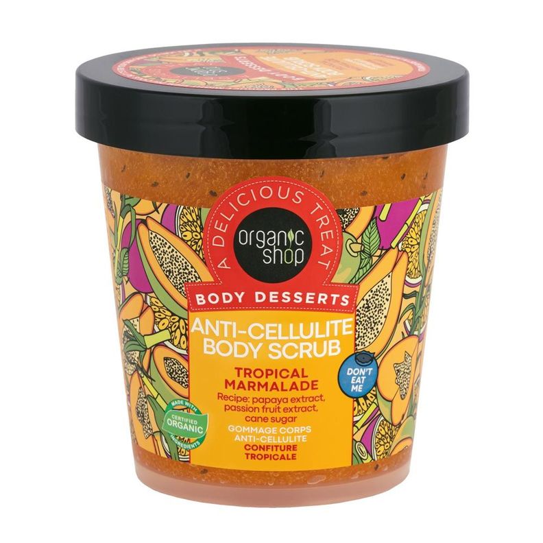 Exfoliante Corporal Anticelulítico Mermelada Tropical 450 ml-0