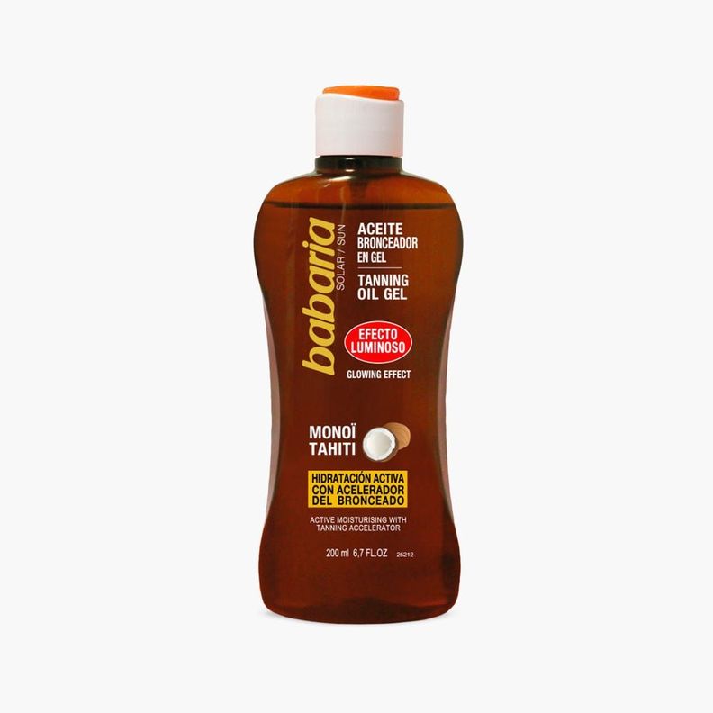 Aceite Corporal Bronceador Gel Luminoso-0