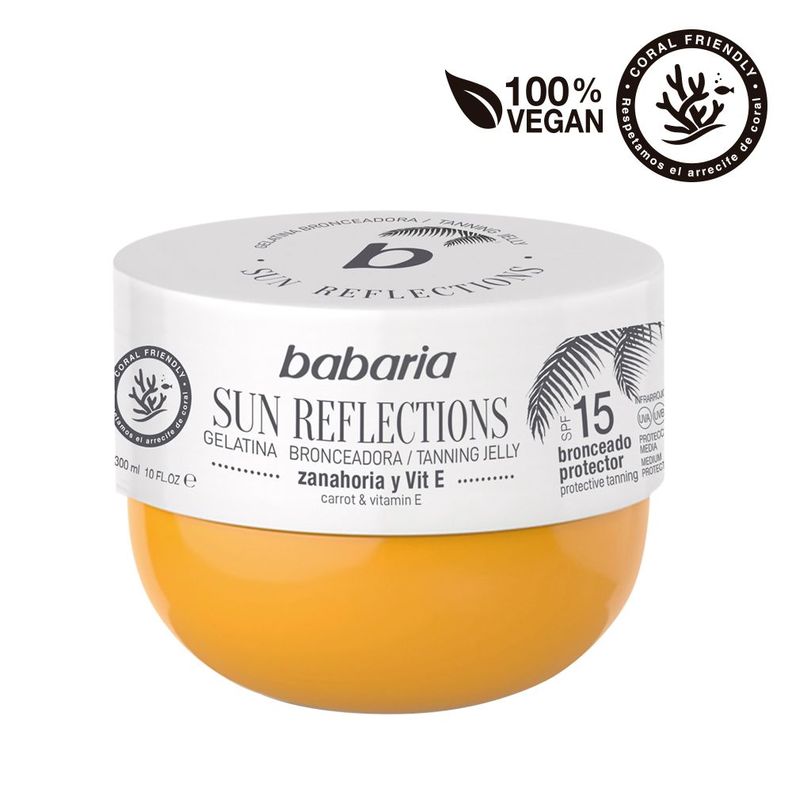 Gelatina Corporal Bronceadora de Zanahoria F15 300 ml-1