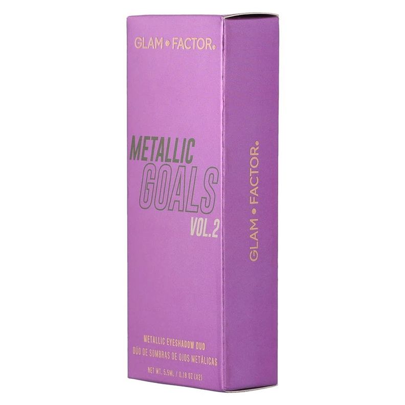 Set De Sombras De Ojos Metallic Goals Vol 2-3