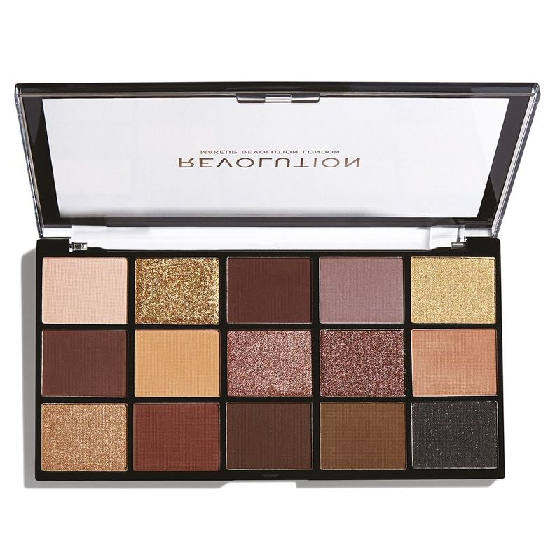 MAKEUP REVOLUTION Paleta De Sombras Reloaded Velvet Rose-1